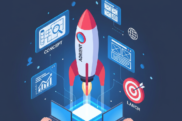 From Concept to Launch: How Adrient Builds Your Dream Website